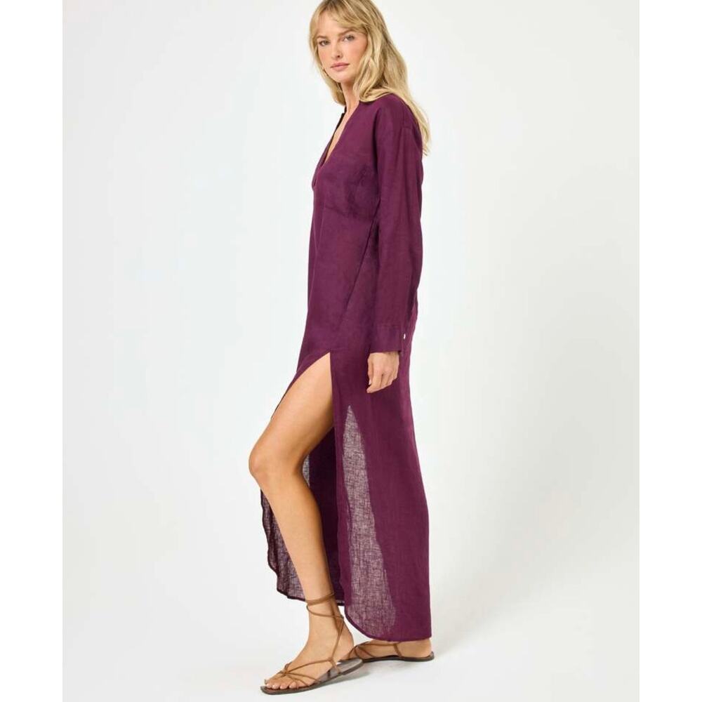 L*Space Capistrano Tunic M/L Color: Merlot $220.00 retail price (new)